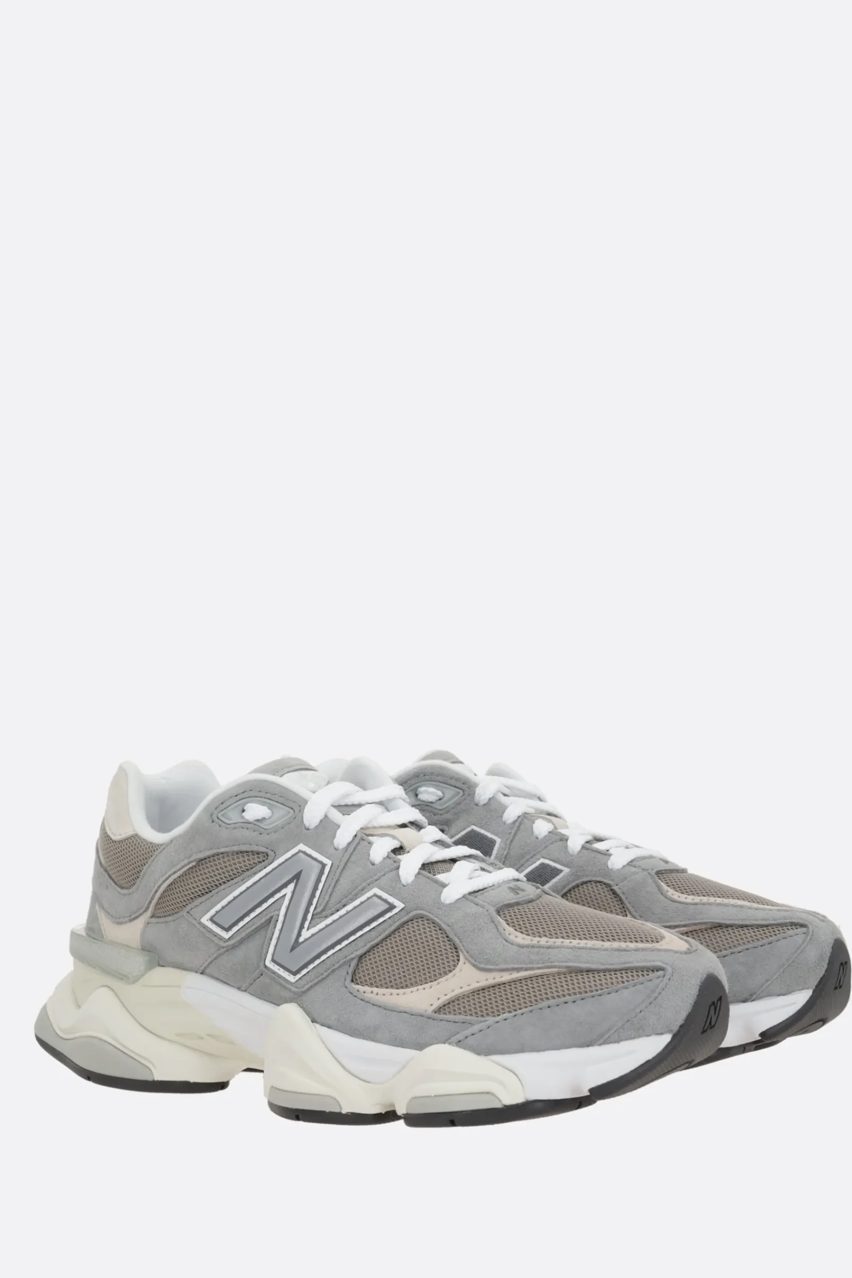 NEW BALANCE 9060 sneakers in suede and mesh
