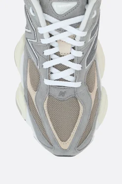 NEW BALANCE 9060 sneakers in suede and mesh