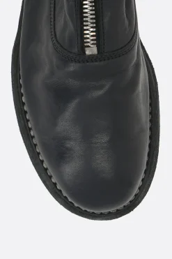 Women GUIDI soft grainy leather ankle boots