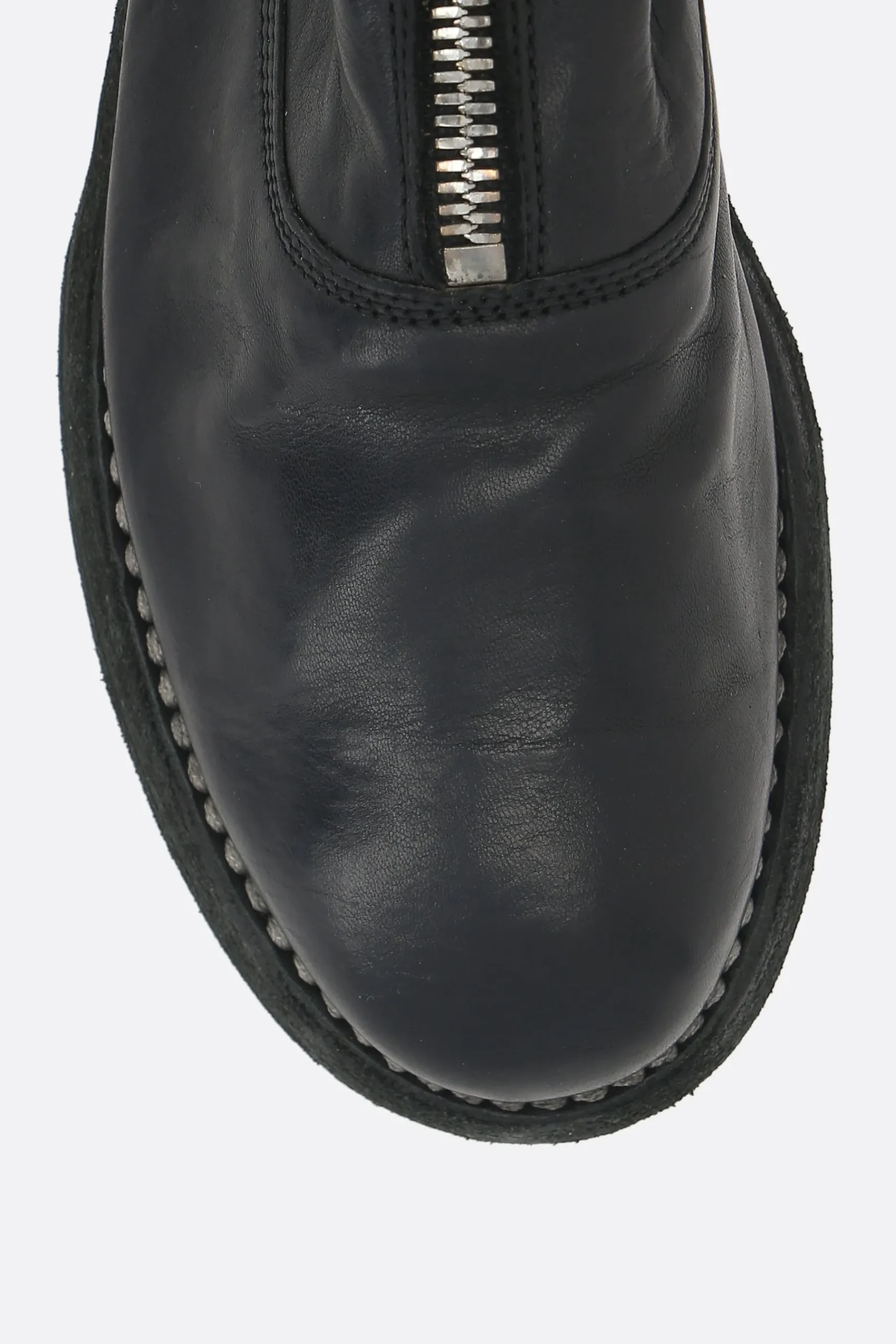 Women GUIDI soft grainy leather ankle boots