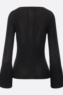 Women CFCL Soft Portrait sweater in ribbed knit