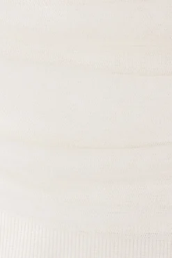 Women CHRISTOPHER ESBER Sonora Veiled ribbed jersey t-shirt