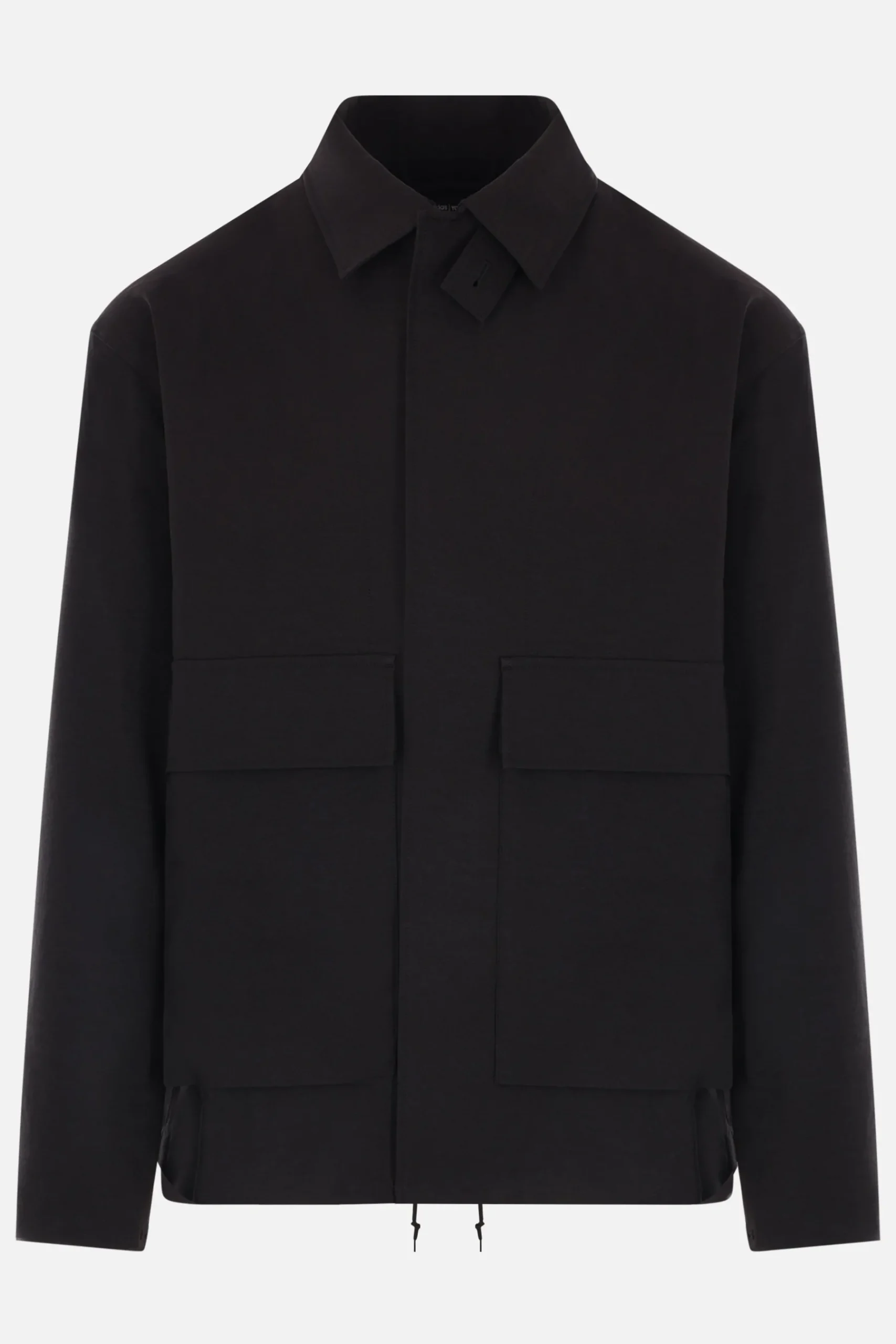 Y-3 Sport Uniform patch twill overshirt