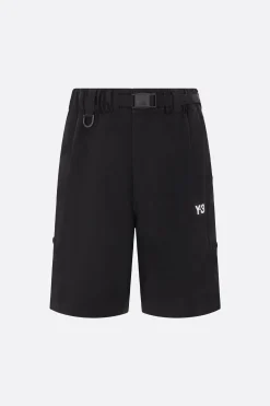 Y-3 Sport Uniform twill shorts