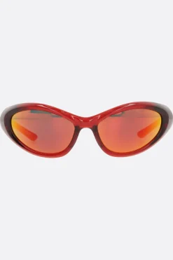 Women BALENCIAGA Sporty B Round sunglasses in acetate