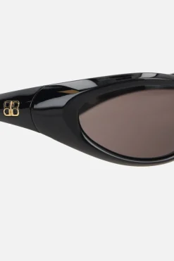 Women BALENCIAGA Sporty B Round sunglasses in acetate