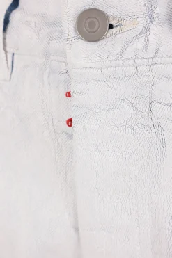 Women MAISON MARGIELA straight-leg jeans in Bianchetto denim