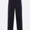 META CAMPANIA COLLECTIVE straight-leg trousers in gabardine