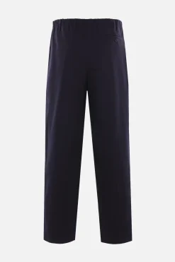 META CAMPANIA COLLECTIVE straight-leg trousers in gabardine