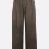ZIGGY CHEN straight-leg trousers in silk blend