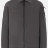 STONE ISLAND stretch cotton overshirt
