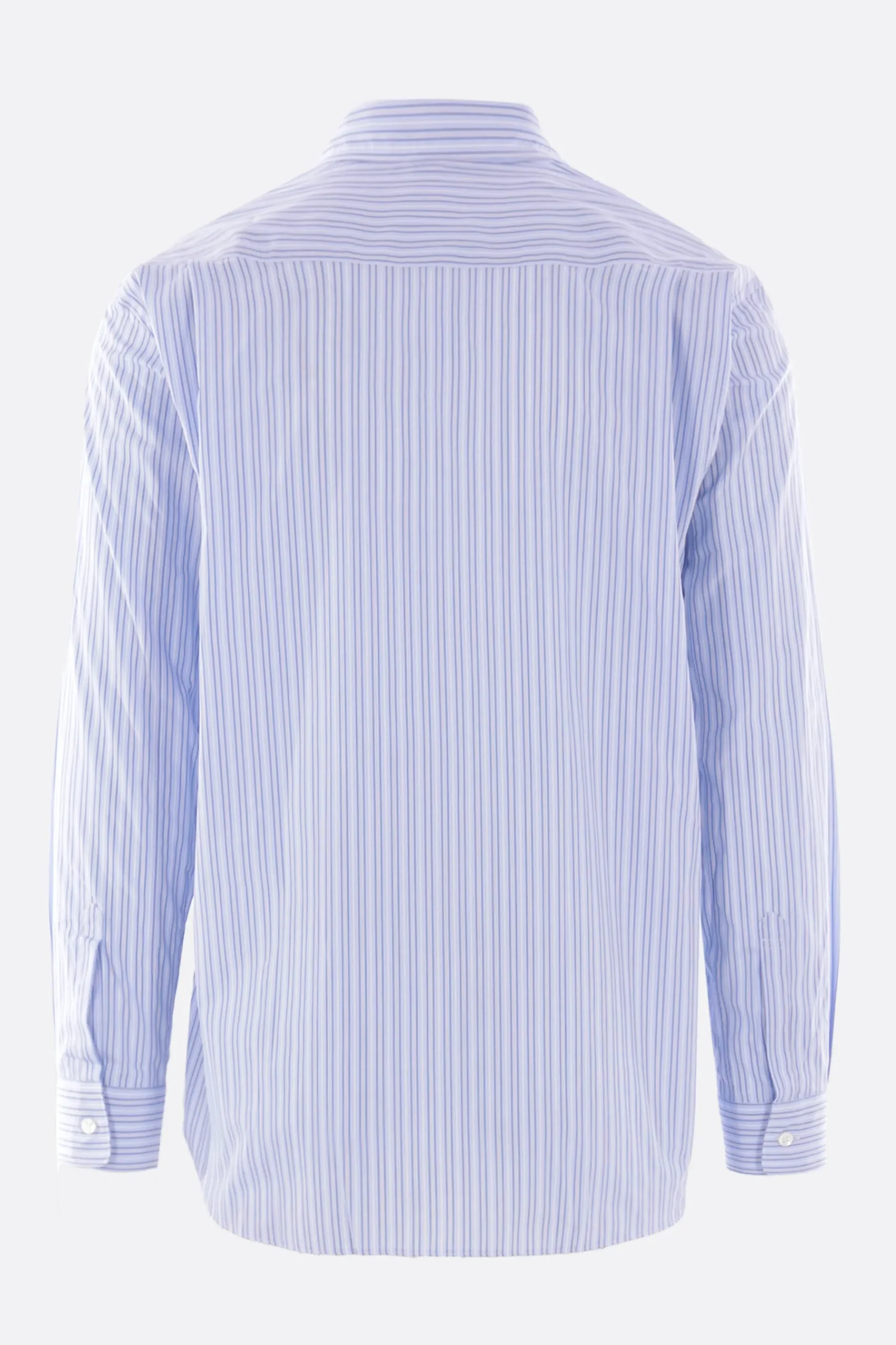 COMME DES GARÇONS SHIRT striped cotton poplin shirt