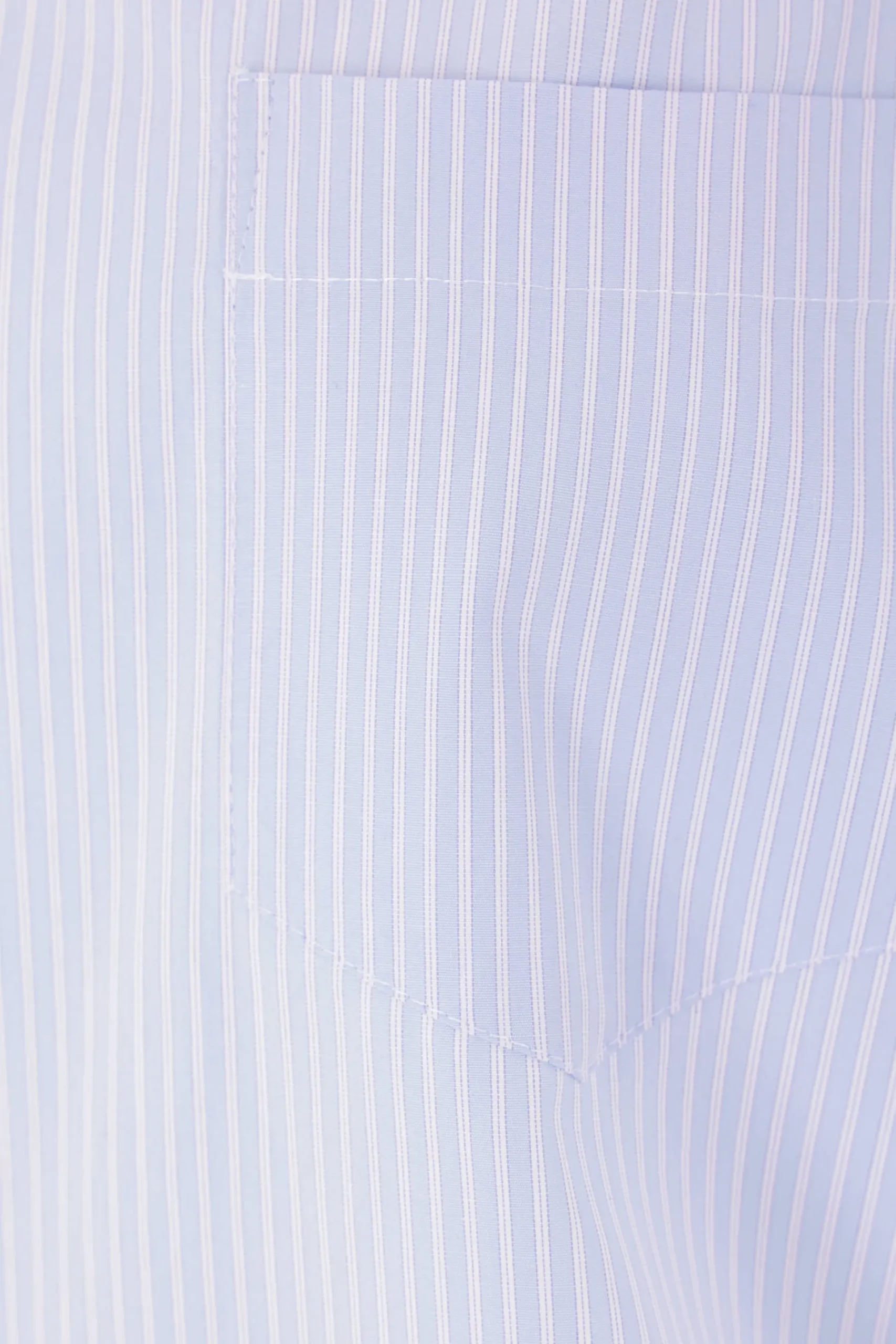 Women SACAI striped cotton poplin top
