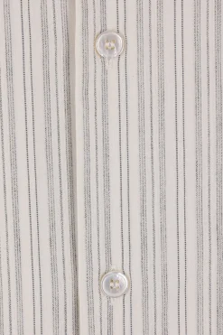 MAISON MARGIELA striped cotton pyjama shirt