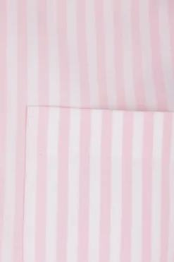 Women THOM BROWNE striped poplin cropped shirt