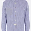 JUNYA WATANABE MAN striped poplin shirt