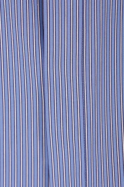 Women SACAI striped poplin short-sleeve shirt