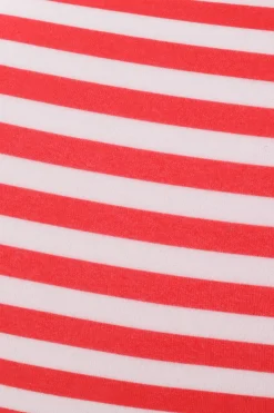 Women DURAN LANTINK striped stretch jersey sleeveless minidress
