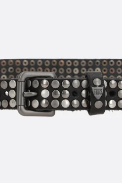 Women HTC LOS ANGELES studded leather belt