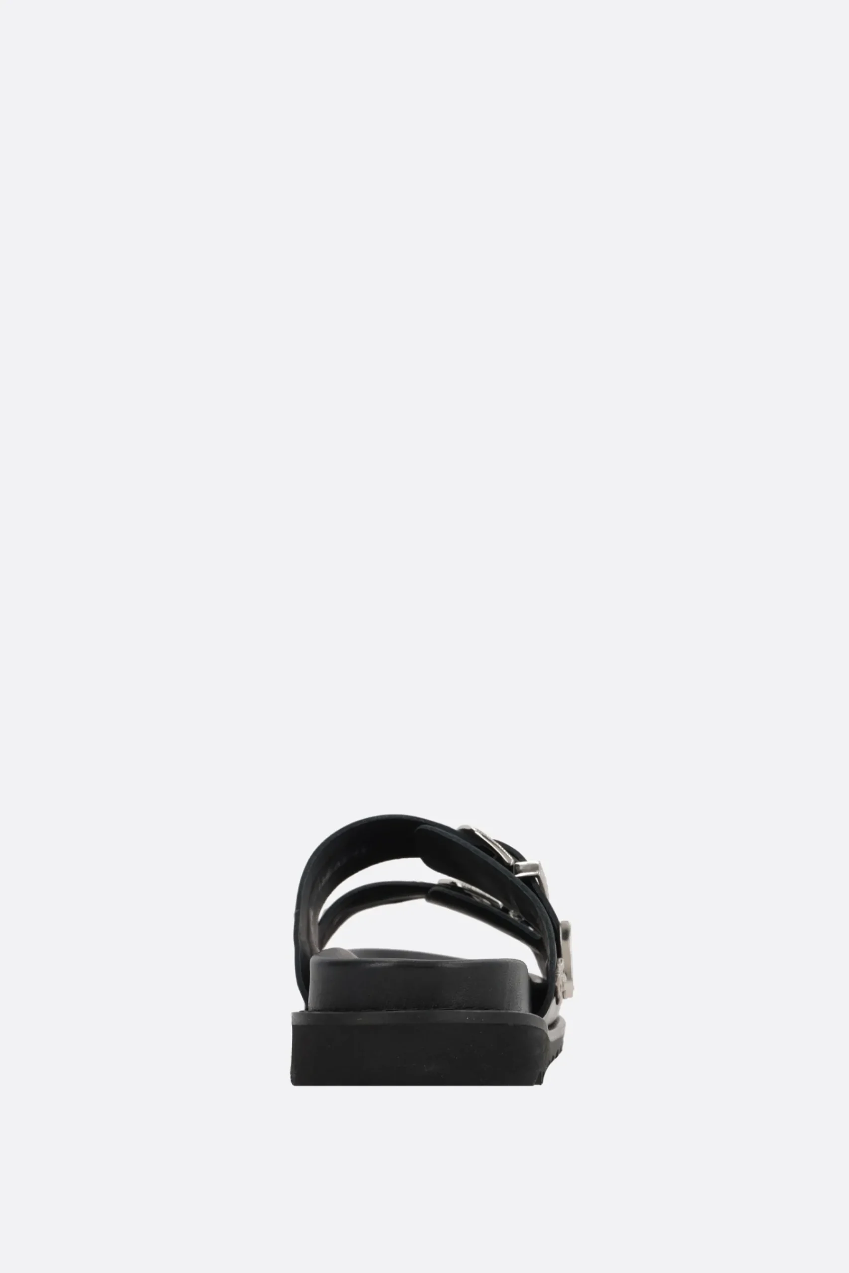 TOGA VIRILIS studded smooth leather flat sandals