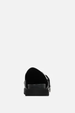 TOGA VIRILIS studded smooth leather mules