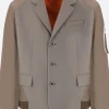 SACAI Suiting Bonding Mix jacket