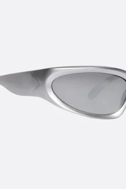 Women BALENCIAGA Swift Oval sunglasses in bio-based injected nylon