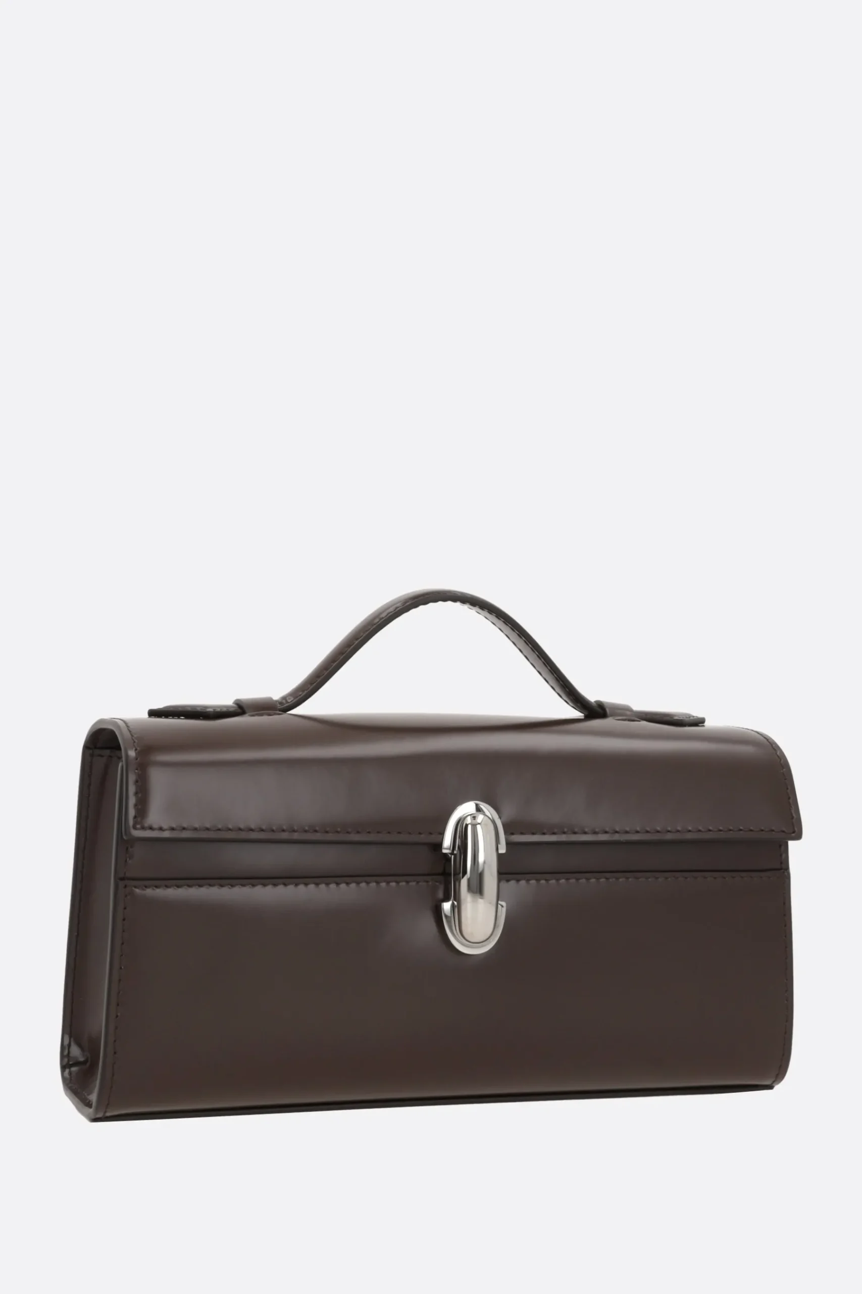 Women SAVETTE Symmetry Pochette handbag in brushed leather