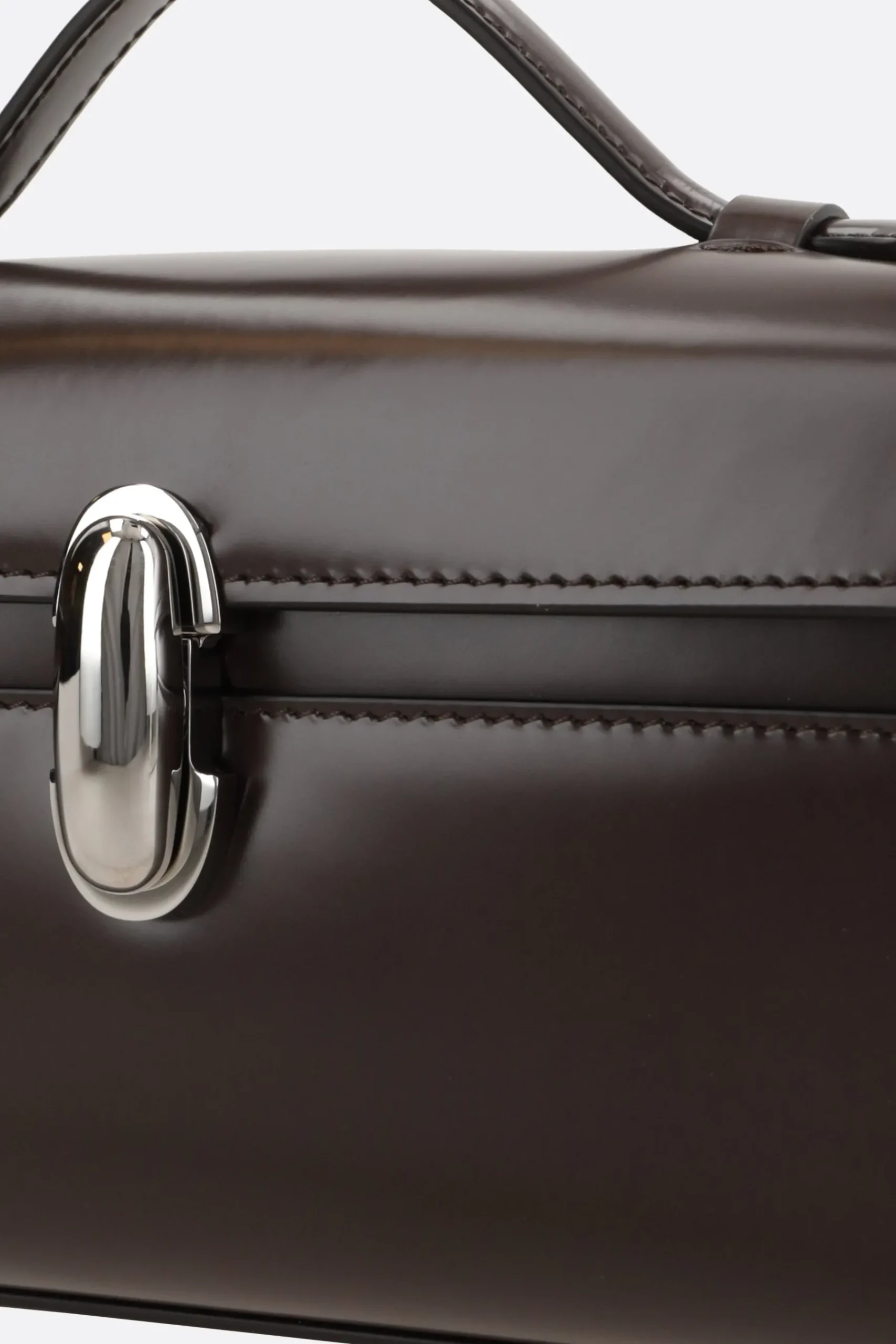 Women SAVETTE Symmetry Pochette handbag in brushed leather