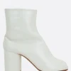 Women MAISON MARGIELA Tabi ankle boots in laser-cut suede