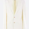 Women MM6 tailored blazer in technical wool