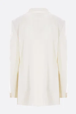 Women MM6 tailored blazer in technical wool