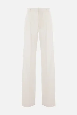 Women MM6 tailored trousers in technical wool