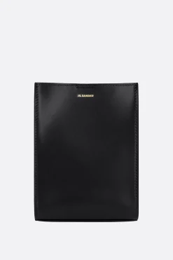 Women JIL SANDER Tangle small smooth leather shoulder bag