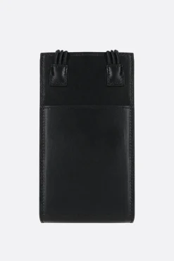 Women JIL SANDER Tangle smooth leather smartphone holder