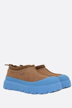 UGG Tasman Weather Hybrid suede and rubber slippers