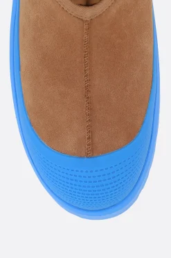 UGG Tasman Weather Hybrid suede and rubber slippers