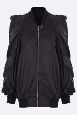 Women RICK OWENS Tec Flight bomber jacket in nylon