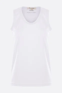Women COMME DES GARÇONS technical jersey tank top