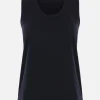 Women COMME DES GARÇONS technical jersey tank top