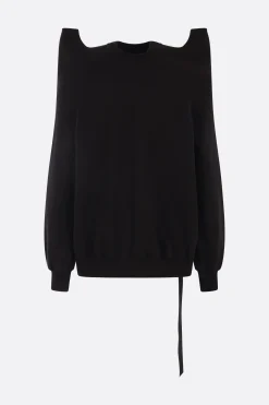 RICK OWENS DRKSHDW Tecsweat oversize sweatshirt in jersey