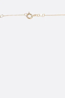 Women ALIITA Tennis Pelota necklace in yellow gold