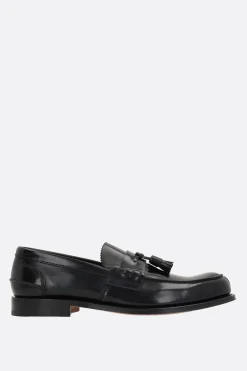 CHURCH'S Tiverton loafers in Bookbinder fumé leather