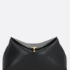Women TOTEME T-Lock clutch in smooth leather