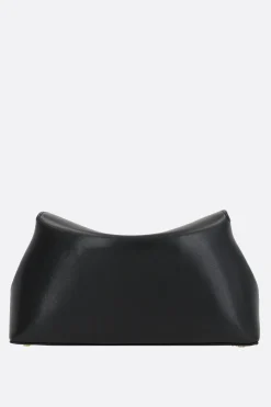 Women TOTEME T-Lock clutch in smooth leather