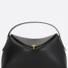 Women TOTEME T-Lock top handle bag in smooth leather