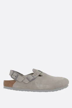 Women BIRKENSTOCK Tokio II flat slingbacks in suede (Narrow Fit)