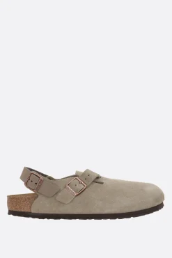 BIRKENSTOCK Tokio II flat slingbacks in suede (Narrow Fit)