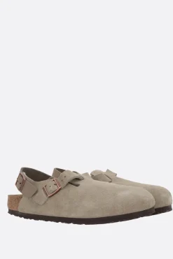 Women BIRKENSTOCK Tokio II flat slingbacks in suede (Narrow Fit)