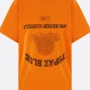 MM6 Topaz blue print cotton t-shirt